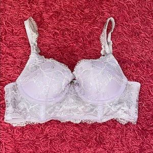 Body by VS bra 32b pale purple lace